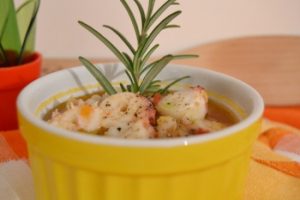 zuppa, legumi, polpo, piatto unico, ricette pesce, ricami di pastafrolla, ricette light,