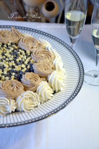 torta di rose, torta cappuccino, torta compleanno,