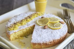 torta caprese al limone, dolci facili, dolci gluten free
