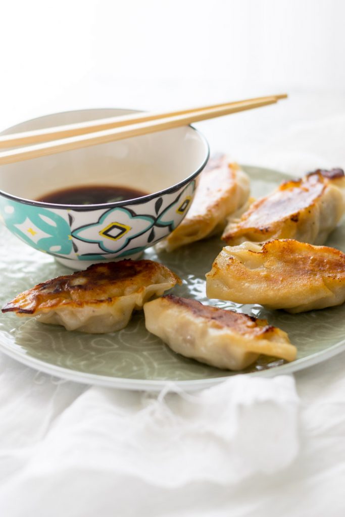 Gyoza di carne giapponesi.